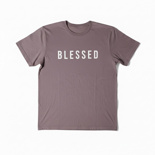 Blessed-deep taupe| T-shirt