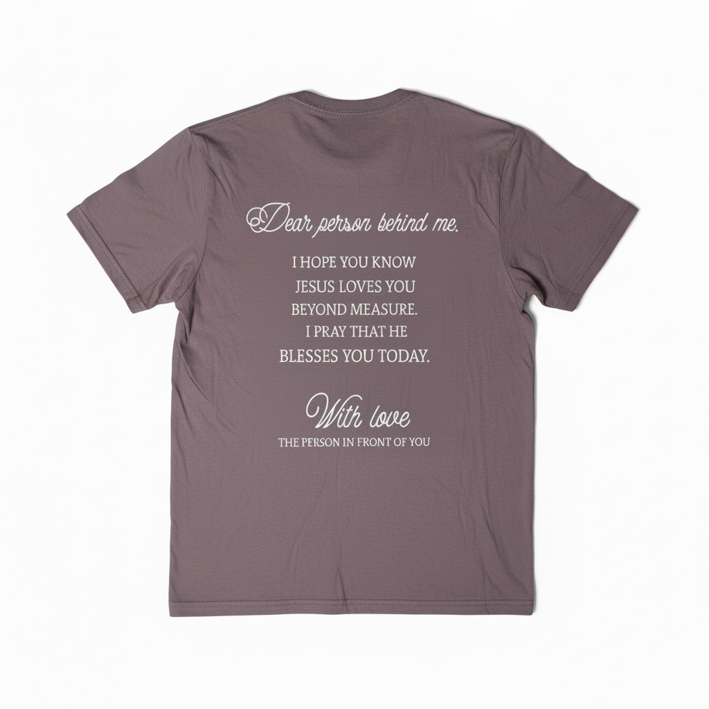 Blessed-deep taupe| T-shirt
