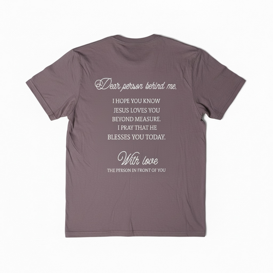 Blessed-deep taupe| T-shirt